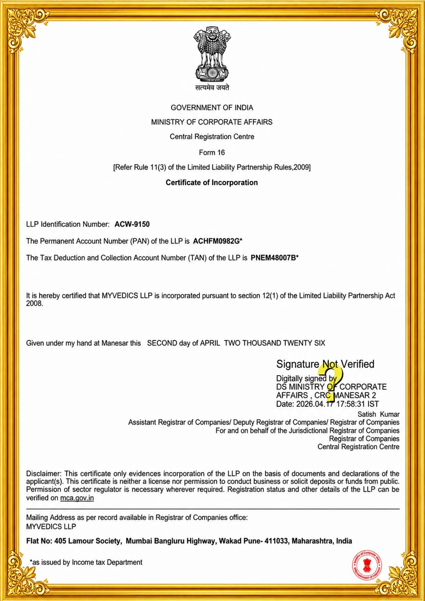 Certificate of Incorporation