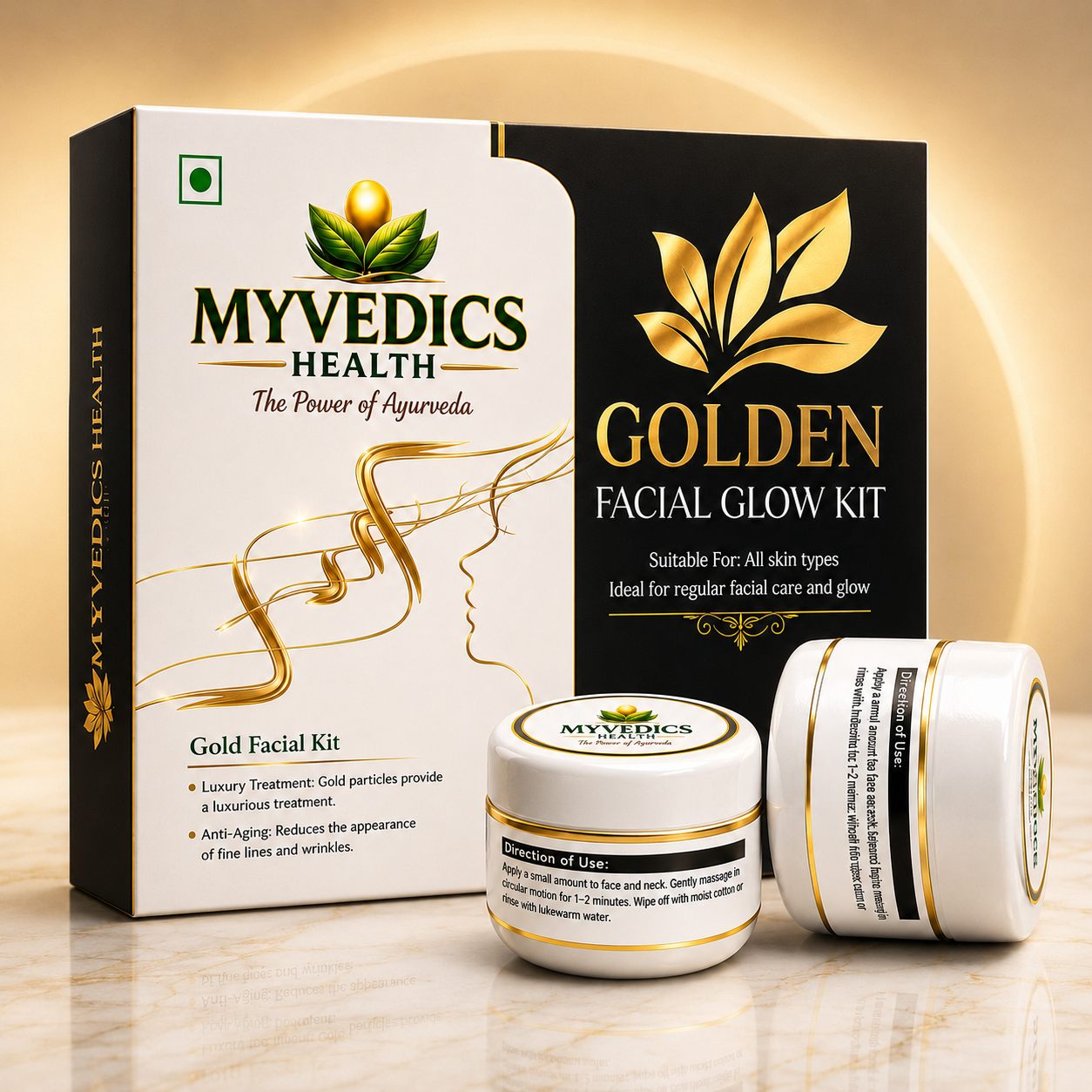 Golden Facial Glow Kit